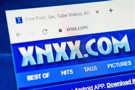 Xnxx.com Web Site. Selective Focus. Editorial Image - Image of homepage ...