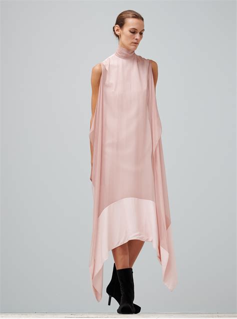 Open Back Chiffon Dress