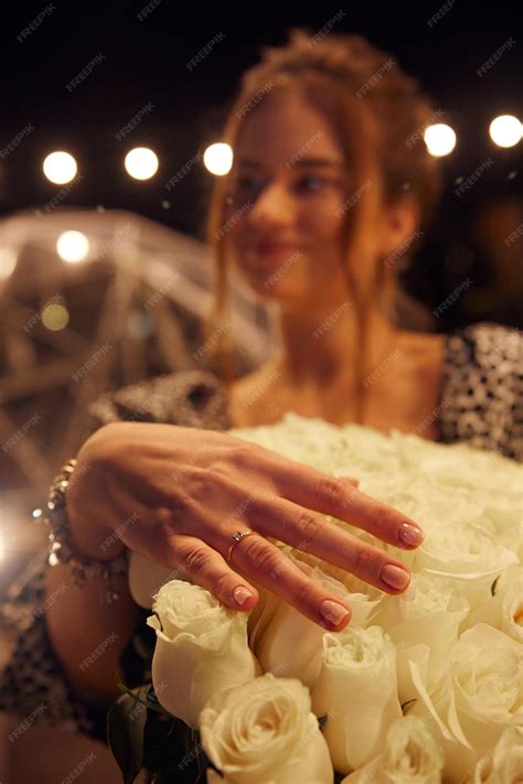 Premium Photo | Happy Woman Shows Off Engagement Ring After Proposal