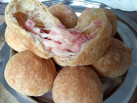 Pão Com Presunto E Queijo Engorda - Receita de Pão de presunto e queijo - Cozinha de Vestibulando