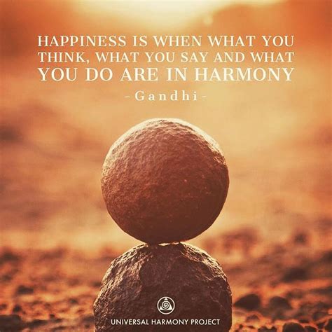 Universal Harmony Project on Instagram: "Happiness is when what you ...