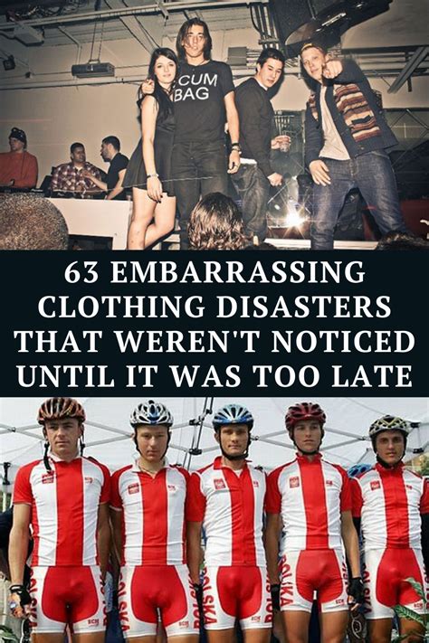 63 embarrassing clothing disasters that weren't noticed until it was ...