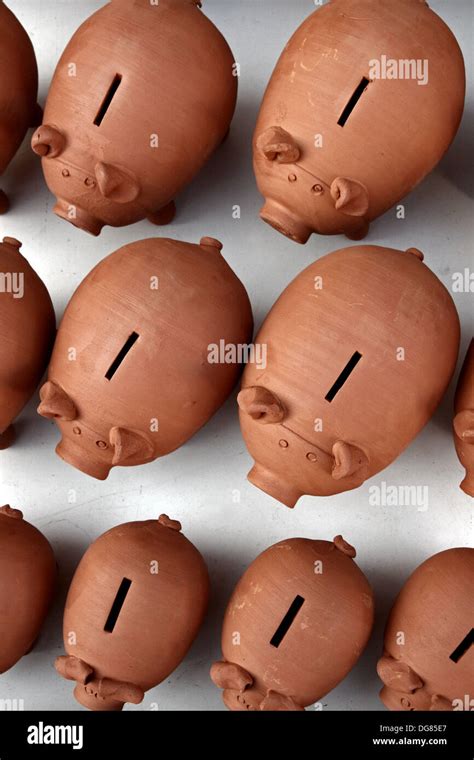 ceramic piggy banks Stock Photo - Alamy