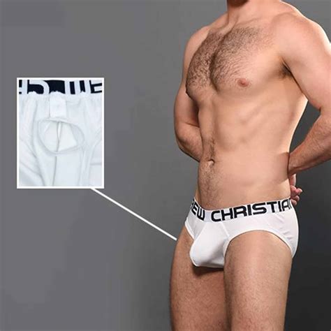 Andrew Christian Bulge C-Ring Briefs - White | INDERWEAR