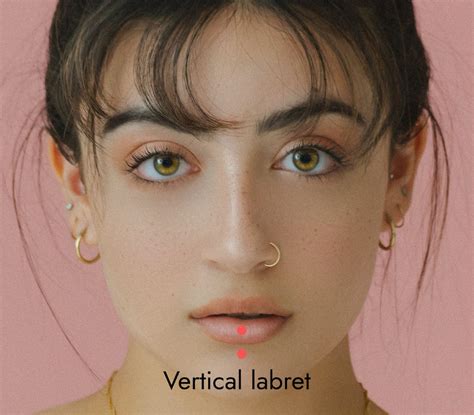 Vertical Labret Piercing: Placement, Healing, Pain, Price, Jewelry, Si