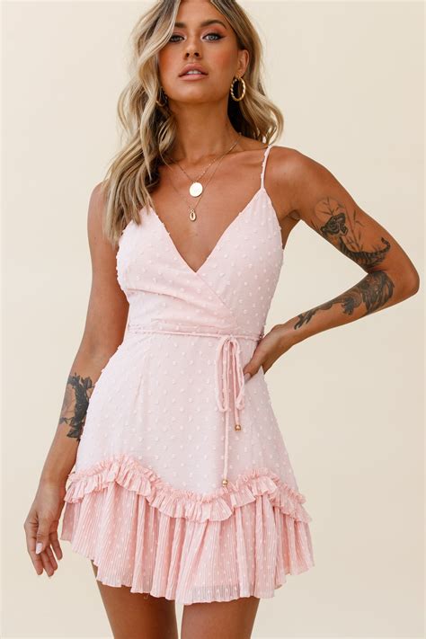Shop the Erica Cami Strap Accordion Pleat Dress Hail Spot Nude | Selfie