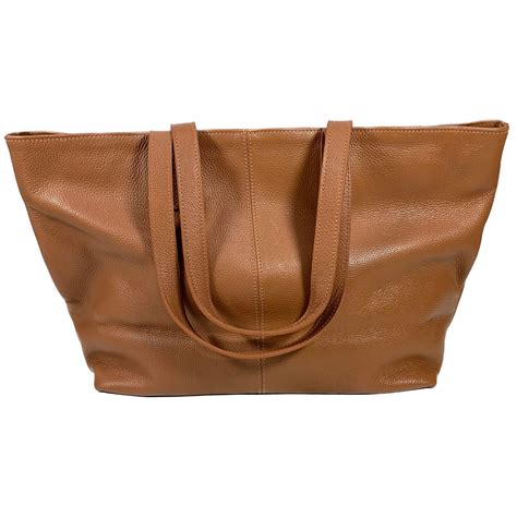 Bolsa De Couro Feminina Marrom - Bolsa Feminina De Couro Marrom Grande Oklahoma Country