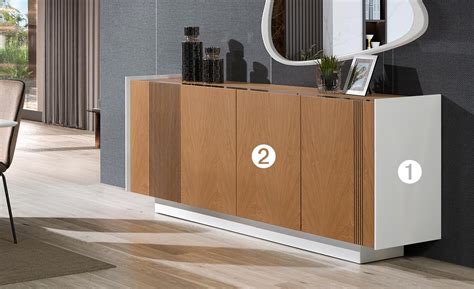 aparador sunset design moderno  elegante moveistore