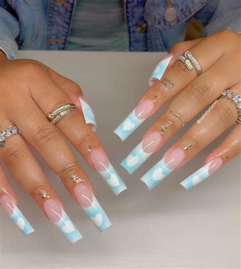 51 Luxury French tip coffin nails you'll flip for - Page 2 of 52 - Lily