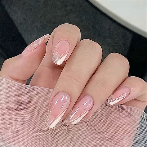2 tone nail designs 2
