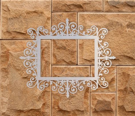 Metal Wall Art Metal Decorative Frame Cutout Wall Art Wall - Etsy