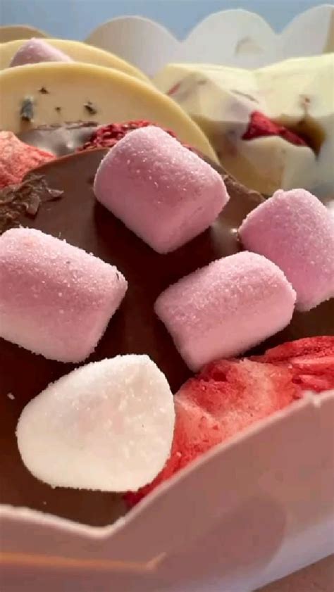 Набор шоколада в подарок💝с нежным маршмеллоу | Food