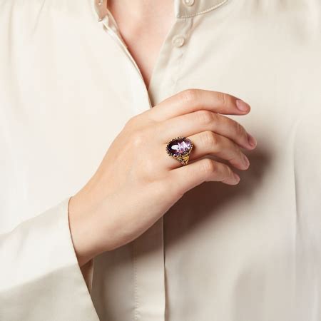 Купить кольцо с аметистом - продажа по низкой цене в интернет-магазине ...