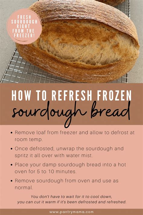 how to store cooked sourdough bread
