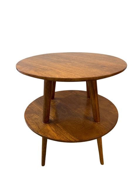 SIDE TABLE – MARILYN ROUND DOUBLE – Monarch Furnishings