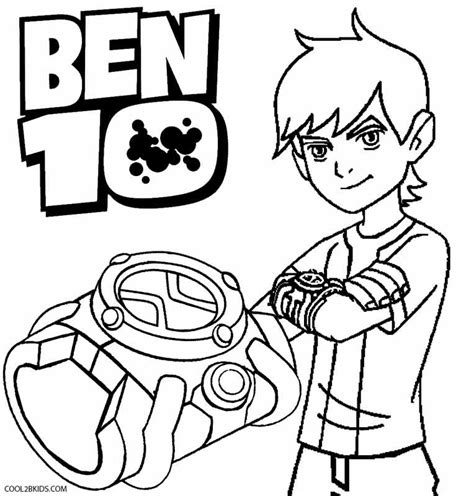 Ben 10 Para Colorir E Imprimir