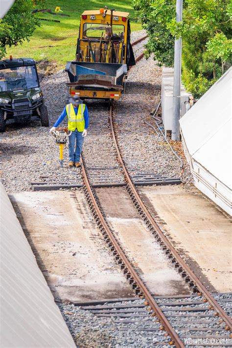 walt disney world railroad train set