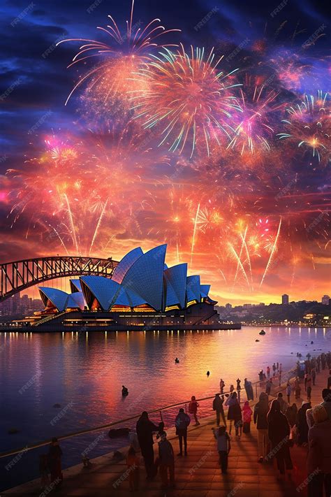 Premium Photo | Vibrant backdrop depicting Australia's iconic landmarks