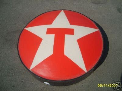 2 VINTAGE ILLUMINATED TEXACO GAS STATION SIGNS | #25034266