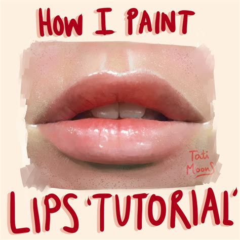 Lip Tutorial by Tatimoons - How to Art