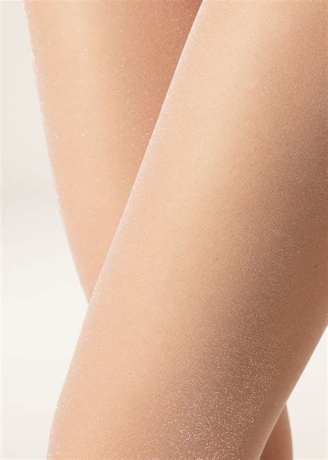 Nude Sparkle Tights | Calzedonia