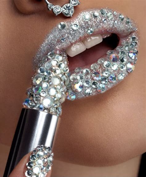 # Lips & Nails | Bling lips, Lip art, Lipstick brands