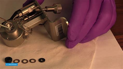 hplc maintenance rebuilding  flow cell   agilent gx