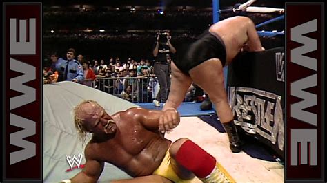 Video – Hulk Hogan vs. Andre the Giant – WWE Championship Match ...