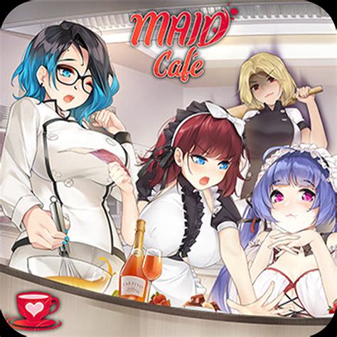 ArtStation - Maid Cafe: Visual Novel Game - GUIs