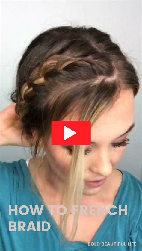 how to french braid my hair
