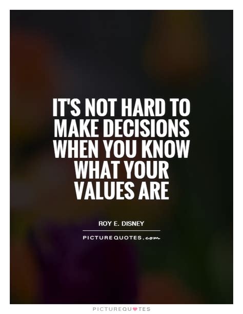 choosing  values