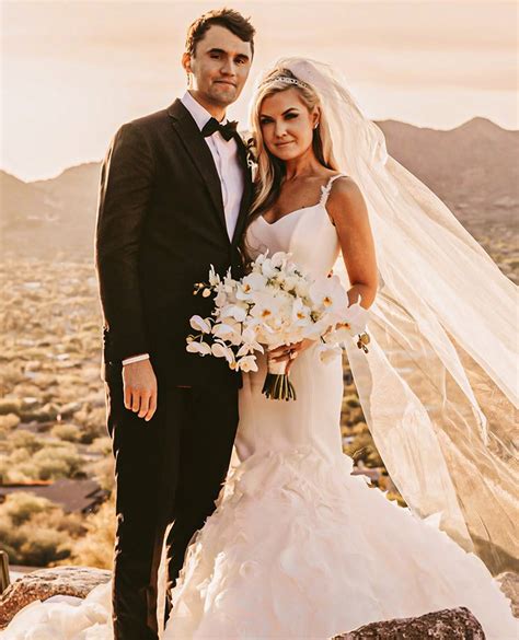 charlie kirk wedding photo