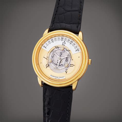 Reference 25720 Star Wheel | A yellow gold semi-skeletonised wristwatch