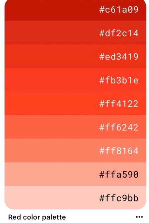 orange color palette 6