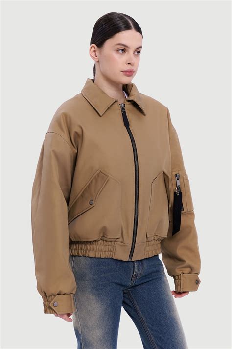 Бомбер "AVIATOR" бежевый – купить за 37 990 ₽ | OTMÁ