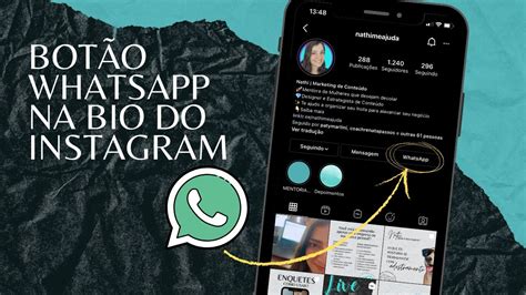 Como Colocar Whatsapp Na Bio - Como colocar botão do WhatsApp na BIO do Instagram - função nova no ...