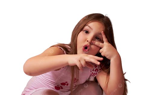 Crazy Girl Eyes Facial Childhood, Confidence, Rudeness, Fun PNG