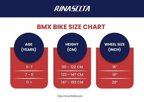 Bike Size Chart [Infographic]-Get The Right Size in 2 Mins