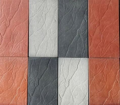 rectangular outdoor brick pattern pavers thickness mm  sq ft