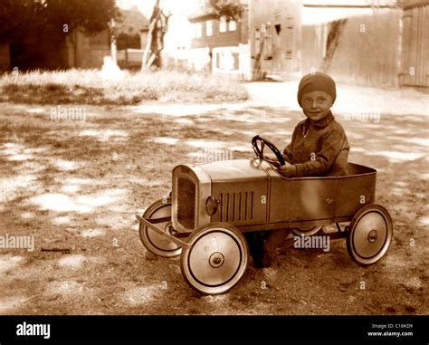 Historic photograph, my first car Stock Photo - Alamy