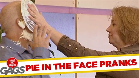 Pie in the Face Pranks - Best of Just For Laughs Gags - YouTube