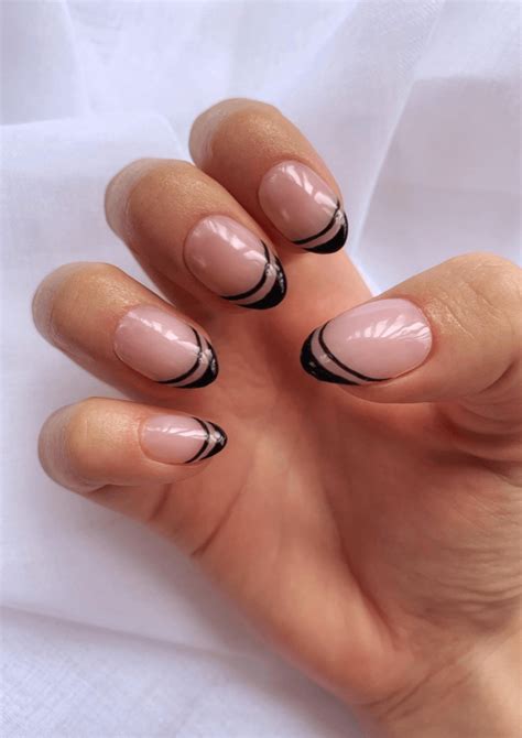 cutest colored french tips nail art ideas  copy artofit