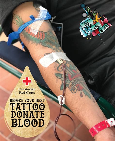 can you get a tattoo after donating blood 2
