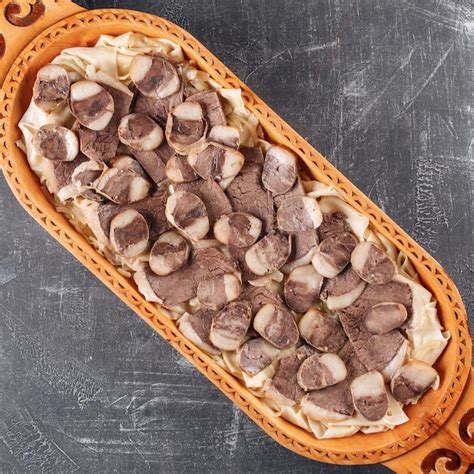 Premium Photo | Kazakh national dish beshbarmak