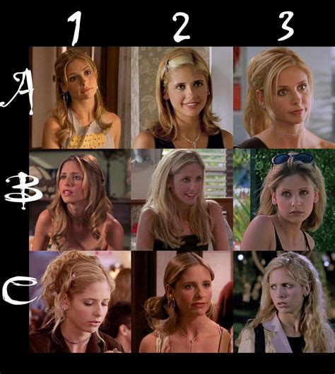 Favortie Buffy hairstyle from this set? Bonus points to whoever can