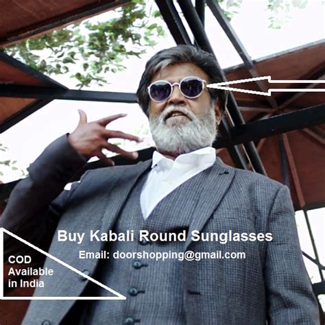 Buy Kabali Rajnikanth Rajni Round Sunglasses in India COD Available ...