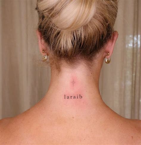 araib dition small  tattoo  neck  tattoos
