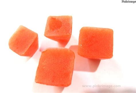homemade beauty cubes  summer pinkrimage