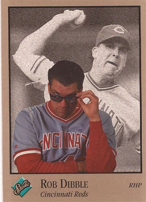 crazybaseballcards rob dibble  im  nasty boy