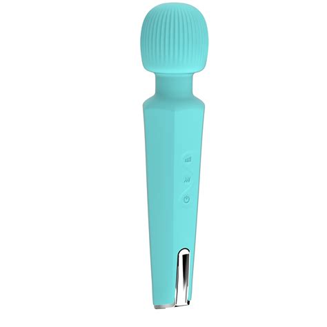 Wholesale Handheld Silicone Wand Vibrator Sex Toys for Female Novelties